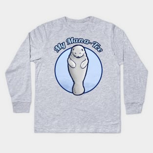 Manatee Kids Long Sleeve T-Shirt